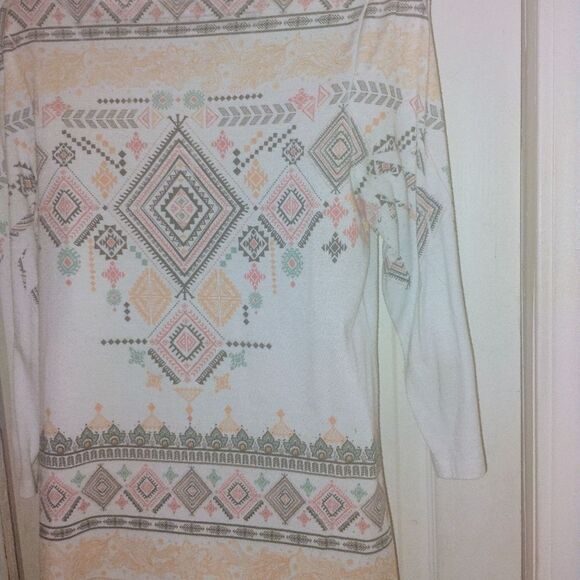 DNA Couture White and Pink Blouse Elegant Top - Picture 14 of 14